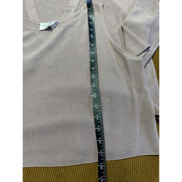 Zoran vintage 100% silk knit top and cardigan set sz XL - Picture 8 of 12